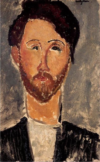 Portrait de Léopold Zborowski - Amedeo Modigliani